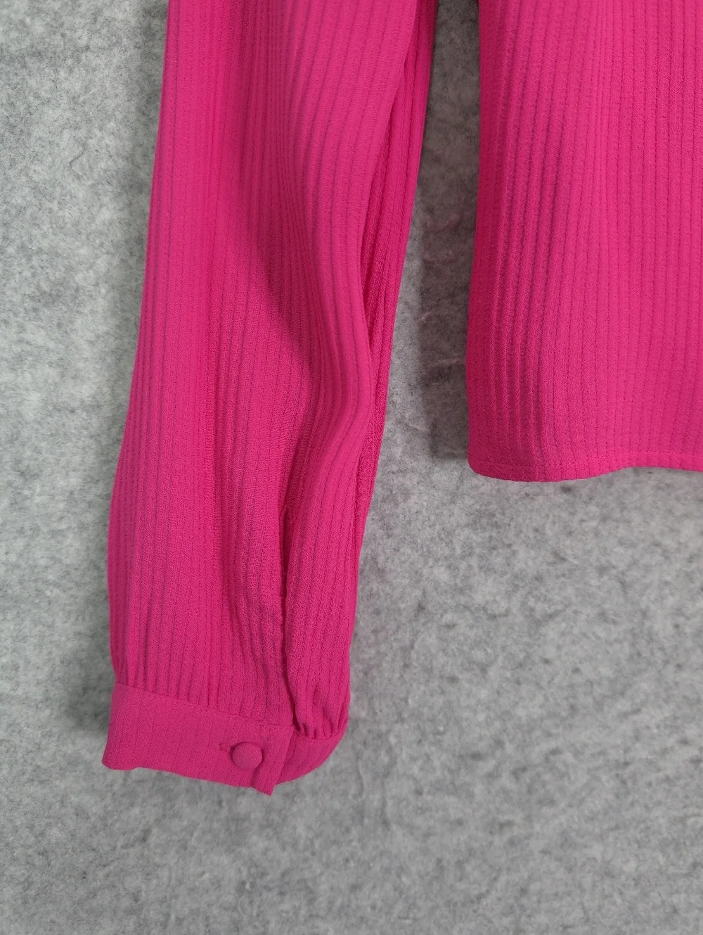 Sezane Abelia Wrap Blouse In Pink - Picture 6 of 12